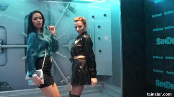 Sexy amateur chicks own the wet dancefloor Screencap 1 on www.sinx.com