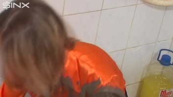 Big Titted Babe Smears Mud Over Herself Screencap 6 on www.sinx.com