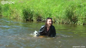 Fun Fueled Water Fight Heads To The River Screencap 24 on www.sinx.com