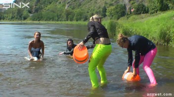 Fun Fueled Water Fight Heads To The River Screencap 25 on www.sinx.com