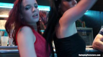 Making Fuck Buddies In The Club Part 3 - Lesbo Cam Screencap 12 on www.sinx.com