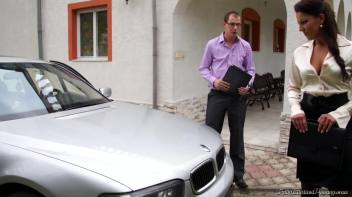 Blown Away By Luxury Cars And Piss Screencap 4 on www.sinx.com