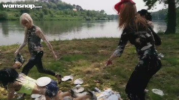 Five Chicks And One Fucked Up, Messy Picnic! Screencap 19 on www.sinx.com