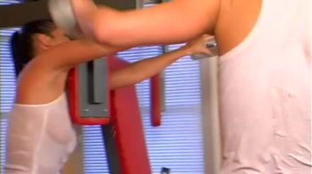 White Cotton Undershirt Wetlook Fun Screencap 14 on www.sinx.com