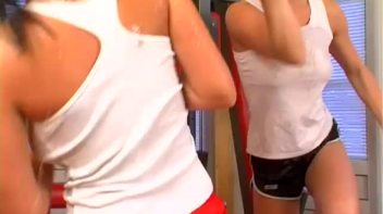 White Cotton Undershirt Wetlook Fun Screencap 4 on www.sinx.com