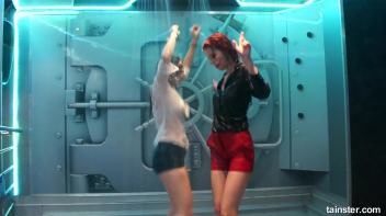 These gorgeous babes love to get wet Screencap 29 on www.sinx.com