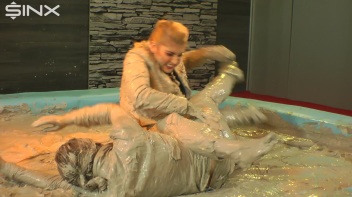 Fully Clothes Mud Wrestling For Bitchy Boss Screencap 37 on www.sinx.com