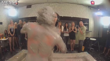 Messy Wrestling: Casual Splat and Catfight To Get To Those Huge Titties! Screencap 40 on www.sinx.com