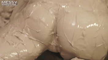Messy Wrestling: Casual Splat and Catfight To Get To Those Huge Titties! Screencap 66 on www.sinx.com
