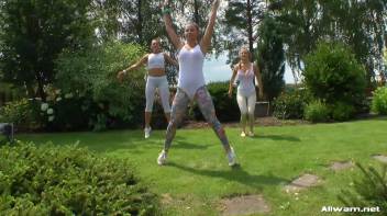 Break A Sweat Then Hit The Pool! Screencap 9 on www.sinx.com