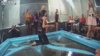 Making The Most Of The Mess As They Romp, Stomp, and Slop It Up In The Oil! 2 Audience Fights!! Screencap 17 on www.sinx.com