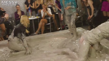 Messy Wrestling: High Class Madness In The Mud!  Kick Some Ass And Go Mess Manic! Screencap 28 on www.sinx.com