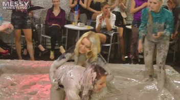 Messy Wrestling: High Class Madness In The Mud!  Kick Some Ass And Go Mess Manic! Screencap 32 on www.sinx.com