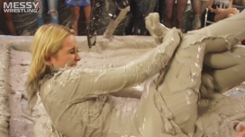 Messy Wrestling: High Class Madness In The Mud!  Kick Some Ass And Go Mess Manic! Screencap 46 on www.sinx.com