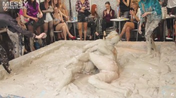 Messy Wrestling: High Class Madness In The Mud!  Kick Some Ass And Go Mess Manic! Screencap 54 on www.sinx.com