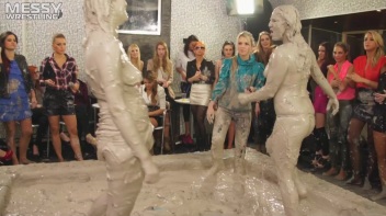 Messy Wrestling: High Class Madness In The Mud!  Kick Some Ass And Go Mess Manic! Screencap 68 on www.sinx.com