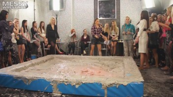 Messy Wrestling: High Class Madness In The Mud!  Kick Some Ass And Go Mess Manic! Screencap 7 on www.sinx.com