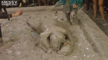 Messy Wrestling: High Class Madness In The Mud!  Kick Some Ass And Go Mess Manic! Screencap 73 on www.sinx.com