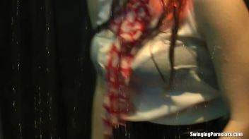 Europorn Birthday Bang Part 4 - Shower Cam Screencap 35 on www.sinx.com
