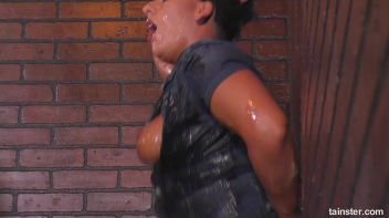 Brunette Babe Goes Crazy Over Cum Shooting Dildo Screencap 31 on www.sinx.com