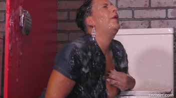 Brunette Babe Goes Crazy Over Cum Shooting Dildo Screencap 64 on www.sinx.com