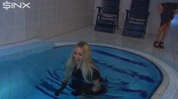 Gorgeous Models Get Wet For The Gym Guys! Screencap 26 on www.sinx.com