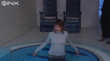 Gorgeous Models Get Wet For The Gym Guys! Screencap 4 on www.sinx.com