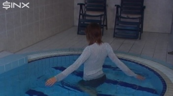 Gorgeous Models Get Wet For The Gym Guys! Screencap 5 on www.sinx.com