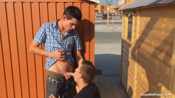 Suckin' It By The Shed! Screencap 17 on www.sinx.com