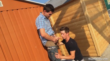 Suckin' It By The Shed! Screencap 35 on www.sinx.com