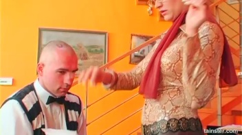 Bitchy Piano Tutor Dishes Out Cock And Ball Torture Screencap 20 on www.sinx.com