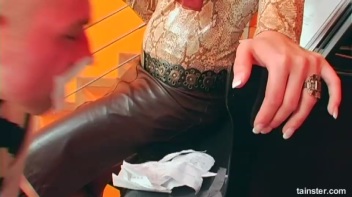 Bitchy Piano Tutor Dishes Out Cock And Ball Torture Screencap 25 on www.sinx.com