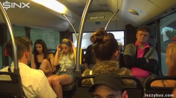 Tattooed Lesbians Fingering Fun On The Bus Screencap 50 on www.sinx.com