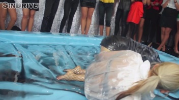 Oily Wrestling: Tatiana Milovani vs. Angelina Screencap 19 on www.sinx.com