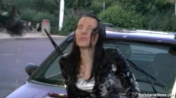 Satin Freaks Messy Carwash Screencap 84 on www.sinx.com