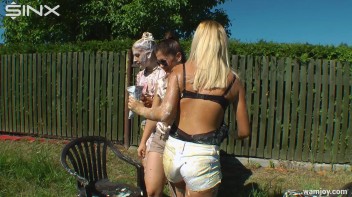 Hot Girls Enjoy Intense Wet And Messy Games Screencap 16 on www.sinx.com