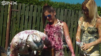 Hot Girls Enjoy Intense Wet And Messy Games Screencap 19 on www.sinx.com