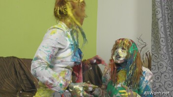 Catfighting Cuties Follow The Rainbow Screencap 64 on www.sinx.com