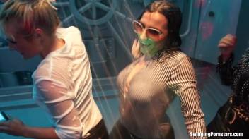 After Work Orgy Rampage Part 4 - Lesbo Cam Screencap 73 on www.sinx.com