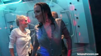 After Work Orgy Rampage Part 4 - Lesbo Cam Screencap 78 on www.sinx.com