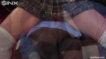 Hot Student Spanks Her Teacher Screencap 7 on www.sinx.com