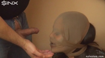 Nylon Masked Babe Takes a Messy Facial Screencap 15 on www.sinx.com