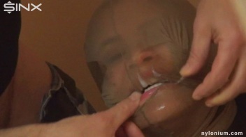 Nylon Masked Babe Takes a Messy Facial Screencap 58 on www.sinx.com