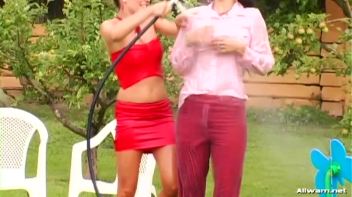 Cooling Off With The Sprinkler Screencap 18 on www.sinx.com