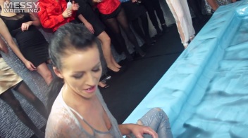 Oily Wrestling: Jeans And Tattoos For The Win! Screencap 35 on www.sinx.com