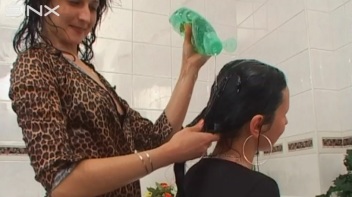 Raven Haired Hotties Shampoo And Lather Up Screencap 42 on www.sinx.com