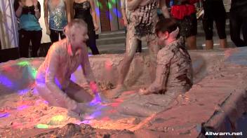 Eurobabes Going Mud Mad! Screencap 24 on www.sinx.com