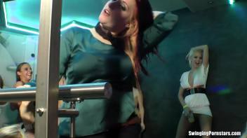 Making Fuck Buddies In The Club Part 7 - Lesbo Cam Screencap 18 on www.sinx.com