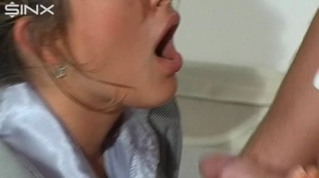 Cock Sucking Secretary Gets Drenched With Golden Piss Screencap 19 on www.sinx.com