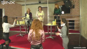 Gorgeous girls get creamed with body lotion during demonstration Screencap 49 on www.sinx.com